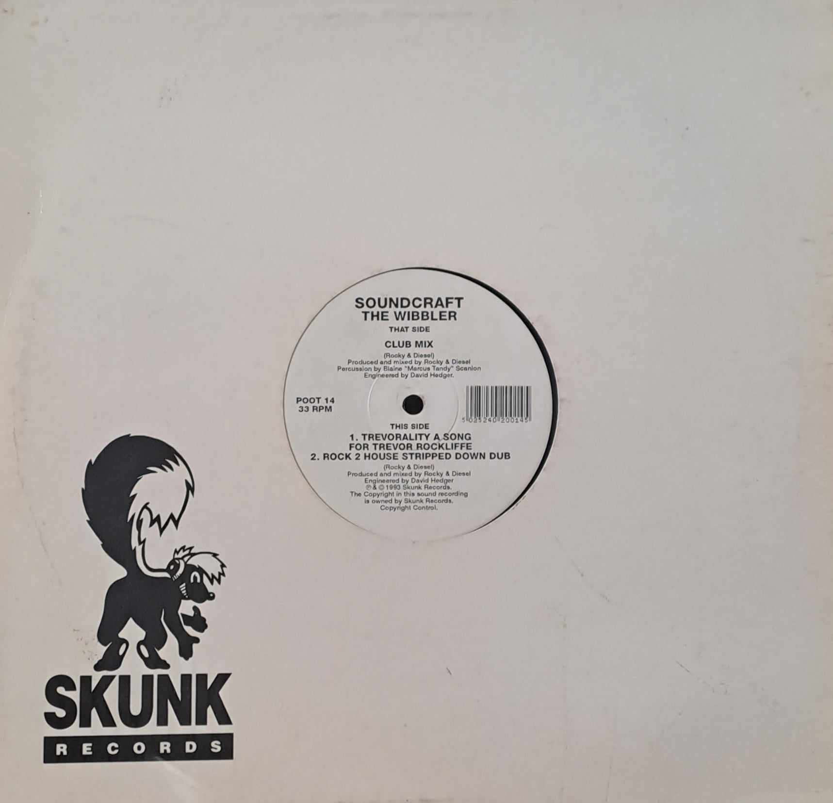 Skunk Records Poot 14 - vinyle House